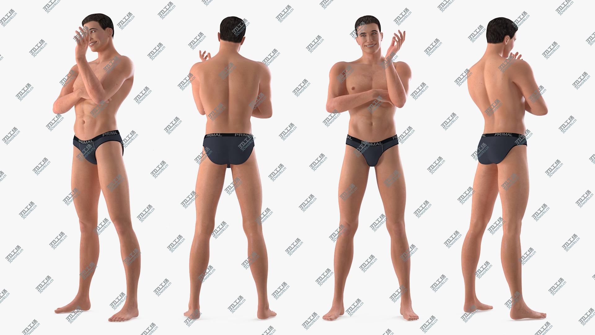 images/goods_img/202104092/Fitness Man Standing Pose model/2.jpg